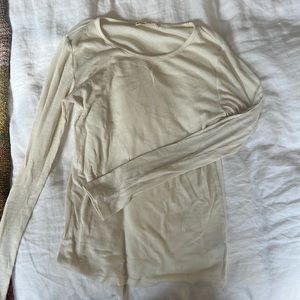 Marine layer cream long sleeve